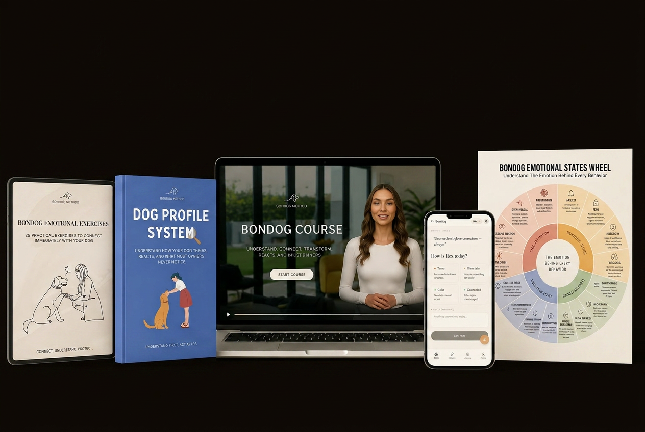 The Complete Bondog Bundle — tablet, book, course, mobile app, and emotional states wheel